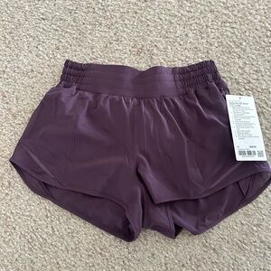 Lululemon Athletica Deep Purple Athletic Shorts
